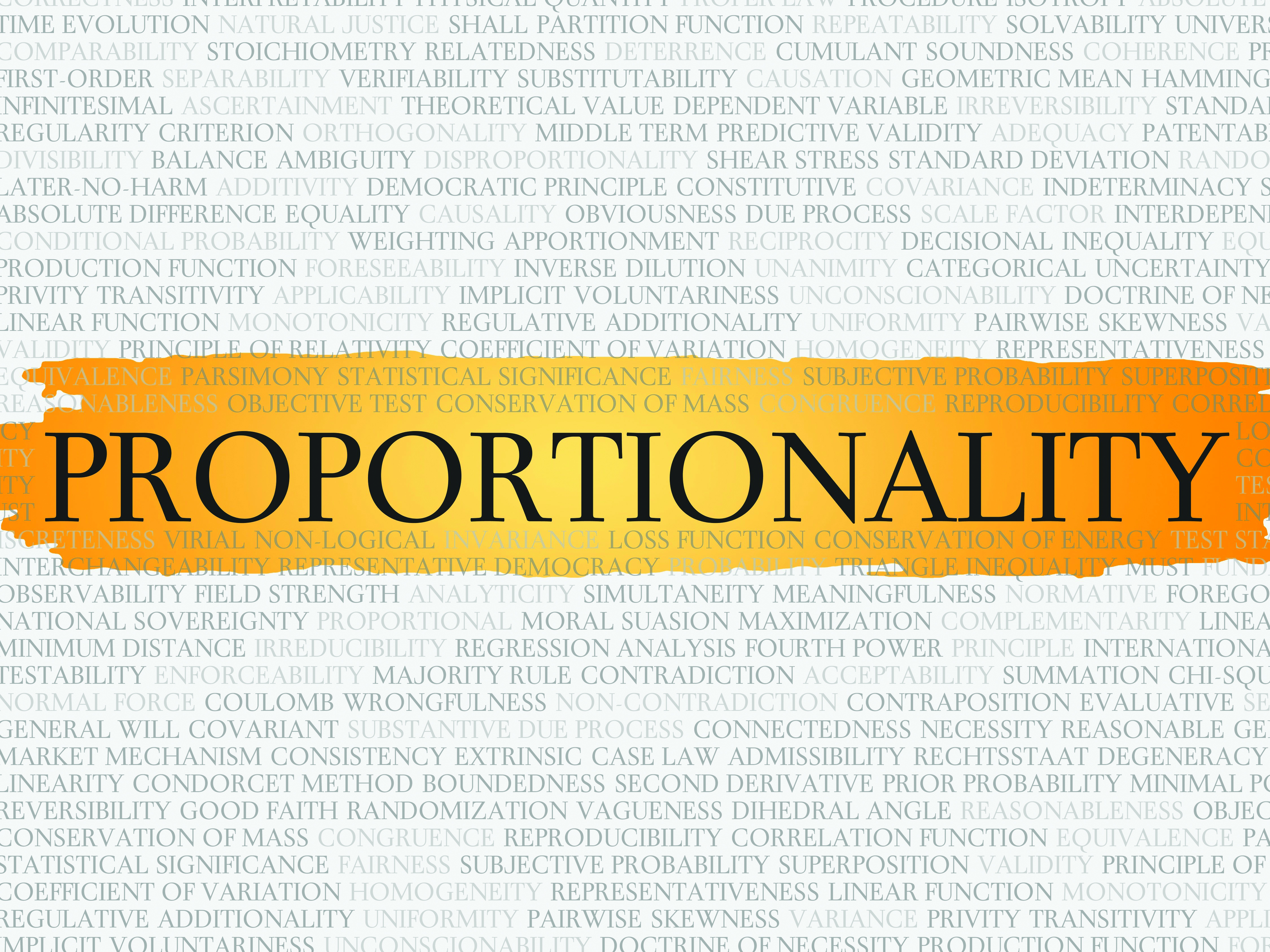 Proportionality image Proportionality image