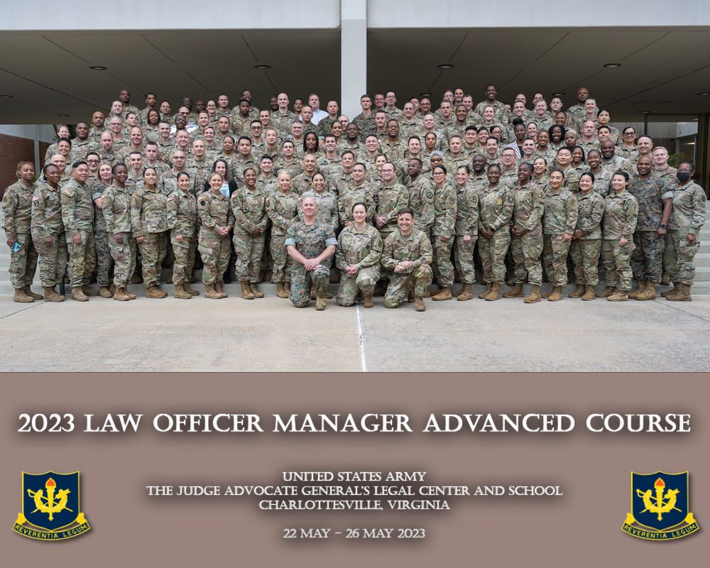 Law Officer Manager Advanced Course