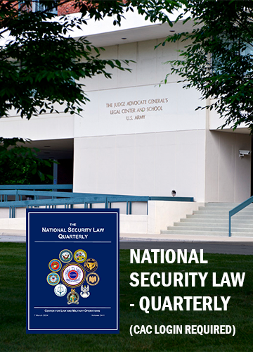 National Security Law - Quarterly