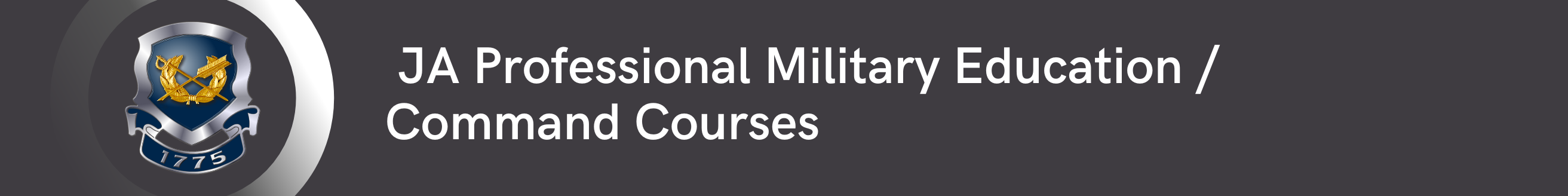 PME Courses Banner