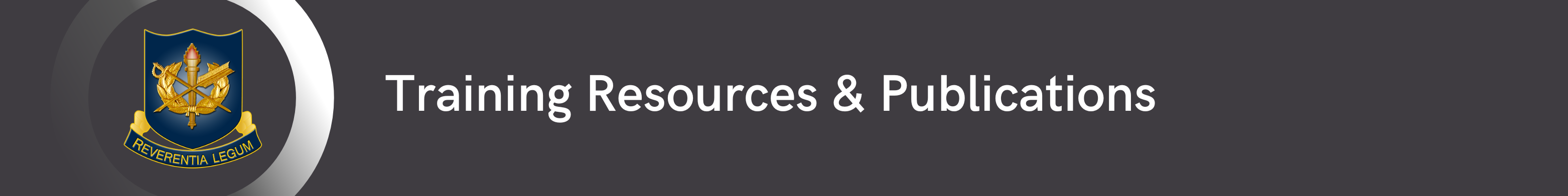 Training Resources & Publications (LEAPP) Banner