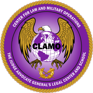 Center for Law & Military Operations logo